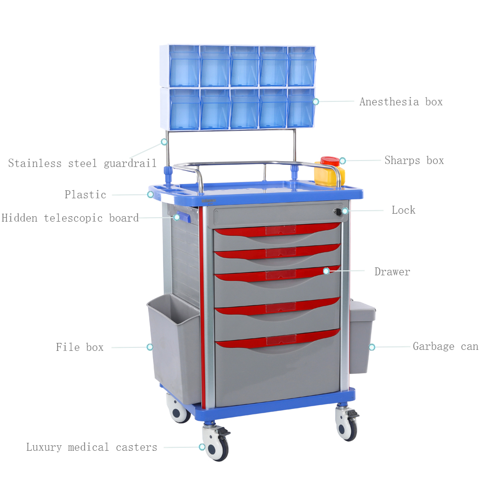 abs anesthesia trolley